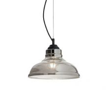 Bistro oprawa wisząca 1xE27/60w fume